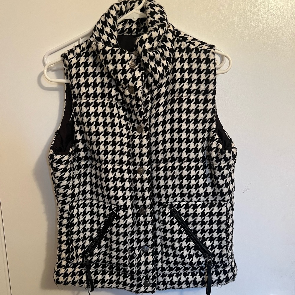 Gingham Vest